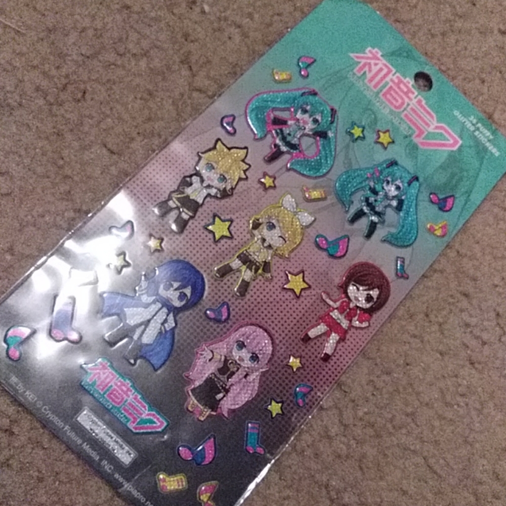 Hatsune Miku Bubble Stickers